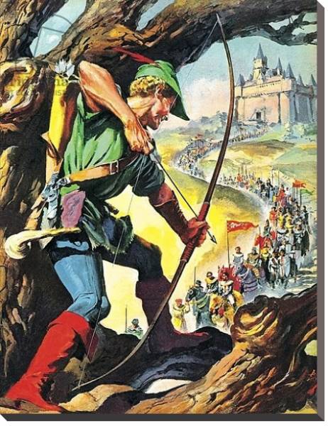 Постер Robin Hood 6 с типом исполнения На холсте без рамы