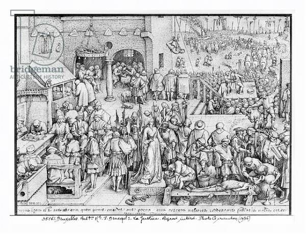 Постер Justice, 1559 с типом исполнения На холсте в раме в багетной раме 221-03