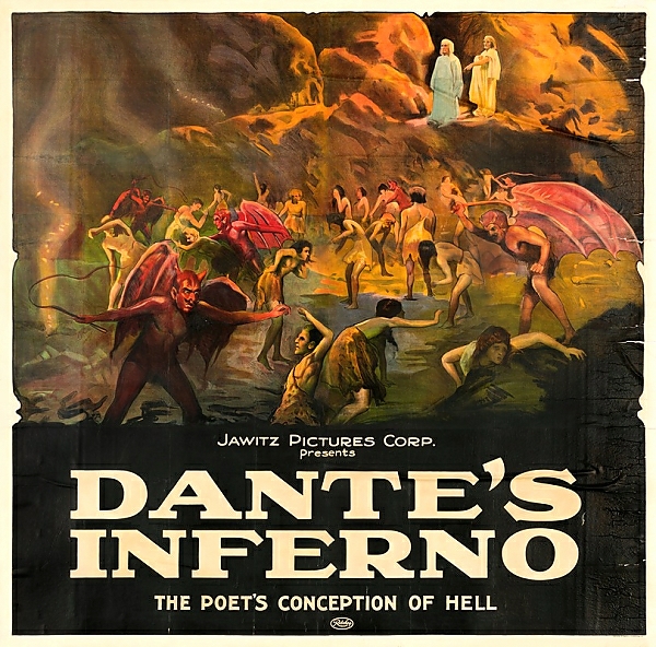 Постер Dante Inferno с типом исполнения На холсте без рамы