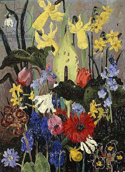 Постер Spring Flowers, 1931 с типом исполнения На холсте без рамы