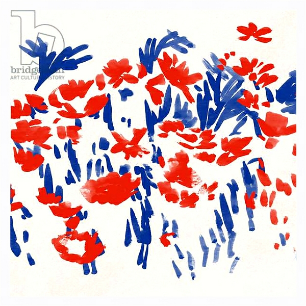 Постер Wild Flower с типом исполнения На холсте в раме в багетной раме 221-03
