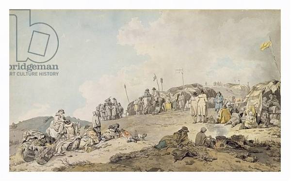 Постер Donnybrook Fair, 1782 с типом исполнения На холсте в раме в багетной раме 221-03