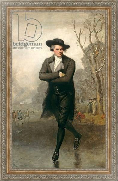 Постер The Skater, 1782 с типом исполнения На холсте в раме в багетной раме 484.M48.310