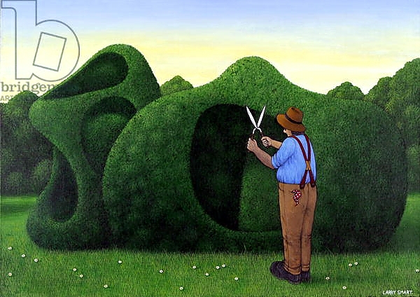 Постер Moore Topiary с типом исполнения На холсте без рамы