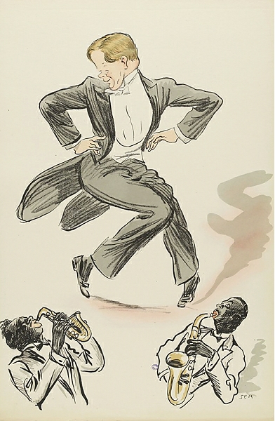 Постер Rip danse le charleston с типом исполнения На холсте без рамы