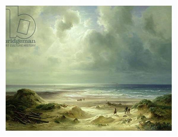 Постер Dune by Hegoland, Tranquil Sea с типом исполнения На холсте в раме в багетной раме 221-03