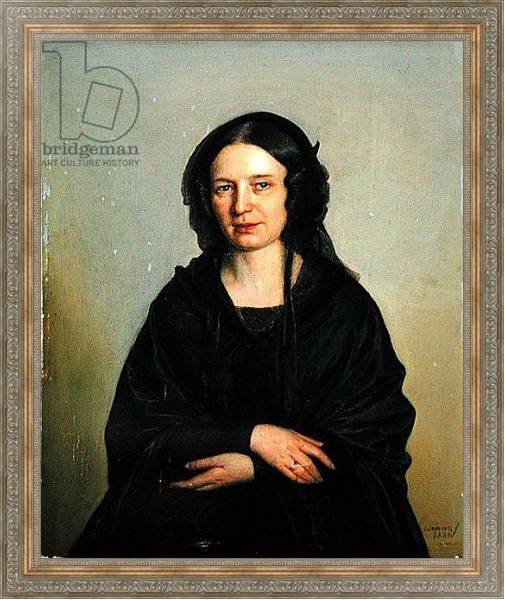 Постер Mary Kramer, 1845 с типом исполнения На холсте в раме в багетной раме 484.M48.310