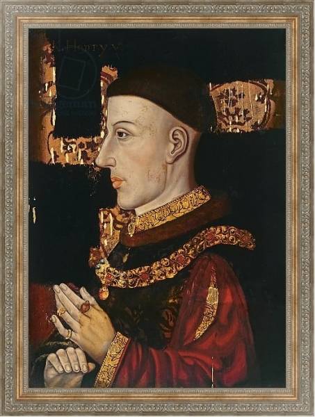 Постер Portrait of Henry V 2 с типом исполнения На холсте в раме в багетной раме 484.M48.310