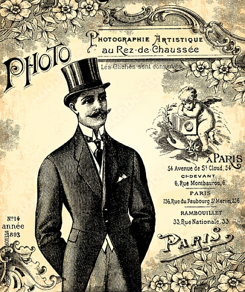 Постер Жених 1900 с типом исполнения На холсте без рамы