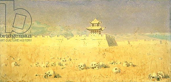 Постер Ruins in Chuguchak, 1869 с типом исполнения На холсте без рамы