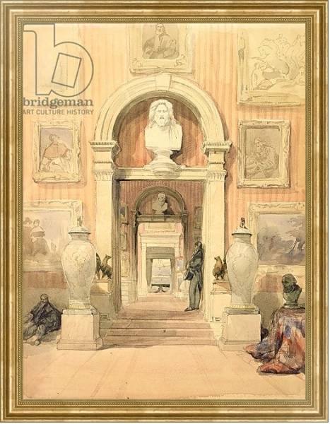 Постер Interior of Thirlestaine House, Cheltenham с типом исполнения На холсте в раме в багетной раме NA033.1.051