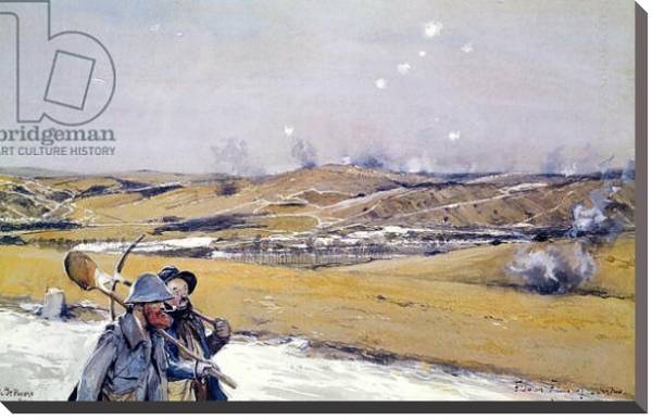 Постер Verdun, 1916 с типом исполнения На холсте без рамы