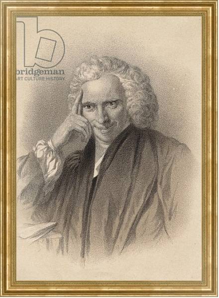 Постер Laurence Sterne с типом исполнения На холсте в раме в багетной раме NA033.1.051