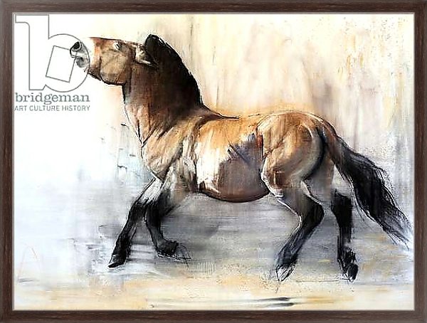 Постер Ancient Horse, 2014, с типом исполнения На холсте в раме в багетной раме 221-02