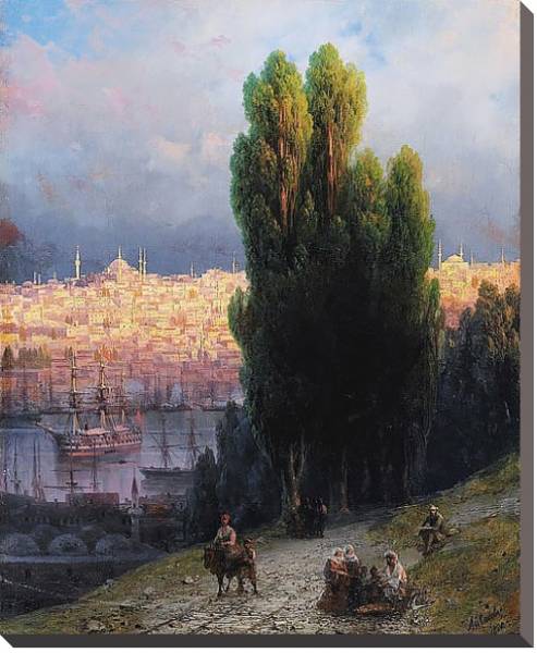 Постер Константинополь с типом исполнения На холсте без рамы