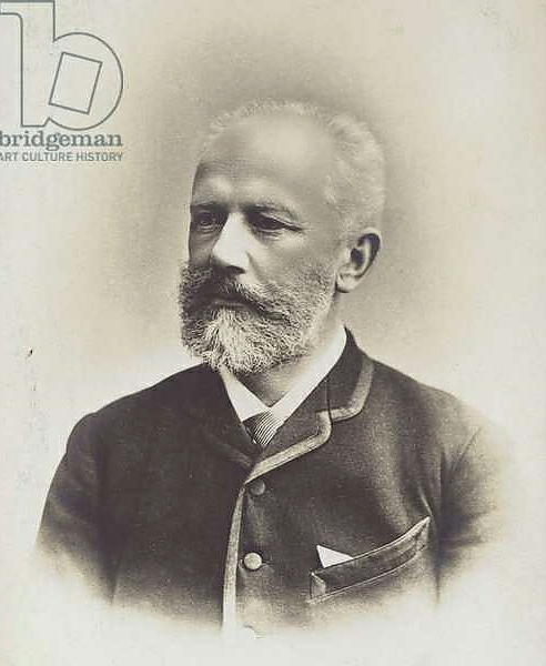 Постер Portrait of Pyotr Ilyich Tchaikovsky 3 с типом исполнения На холсте без рамы