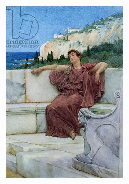 Постер Dolce Far Niente, с типом исполнения На холсте в раме в багетной раме 221-03
