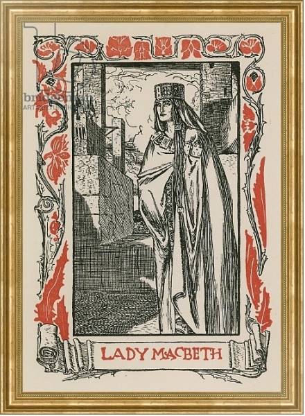 Постер Lady Macbeth с типом исполнения На холсте в раме в багетной раме NA033.1.051