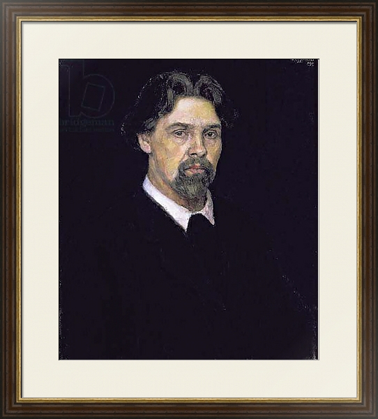 Постер Self Portrait, 1913 с типом исполнения Под стеклом в багетной раме 1.023.036
