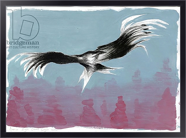 Постер Canyon Eagle, 2014, с типом исполнения На холсте в раме в багетной раме 221-01