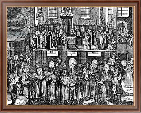 Постер Illustration taken by Paul Christian Kirchner, 1724 5 с типом исполнения На холсте в раме в багетной раме 35-M719P-83
