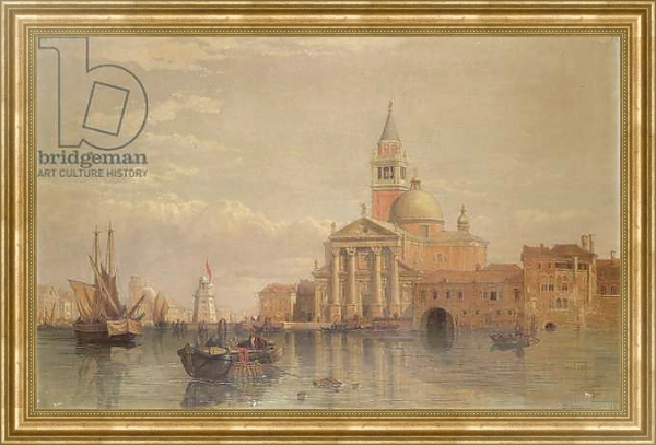 Постер San Giorgio Maggiore, Venice с типом исполнения На холсте в раме в багетной раме NA033.1.051