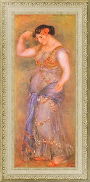 Постер Танцовщица с кастаньетами 3 с типом исполнения На холсте в раме в багетной раме 484.M48.725
