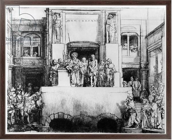 Постер Christ Presented to the People, 1655 2 с типом исполнения На холсте в раме в багетной раме 221-02