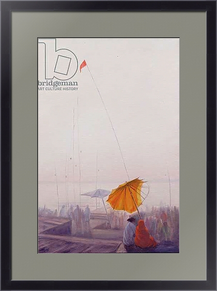 Постер Early Morning, Varanasi с типом исполнения Под стеклом в багетной раме 221-01