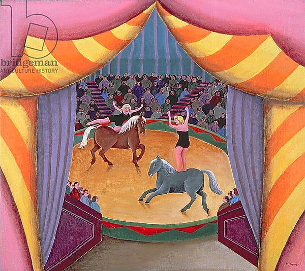 Постер The Circus с типом исполнения На холсте без рамы