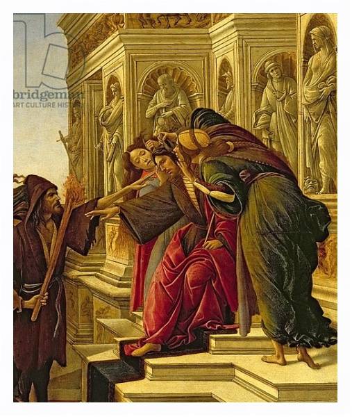 Постер Calumny of Apelles, 1497-98 2 с типом исполнения На холсте в раме в багетной раме 221-03