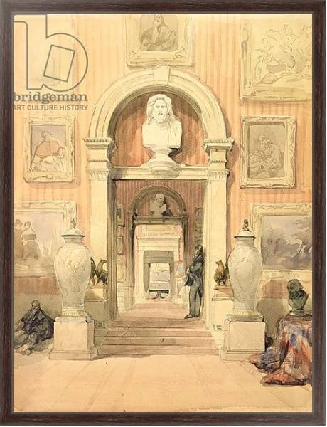Постер Interior of Thirlestaine House, Cheltenham с типом исполнения На холсте в раме в багетной раме 221-02