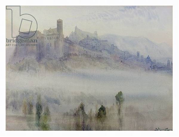 Постер Assisi, Early Morning с типом исполнения На холсте в раме в багетной раме 221-03