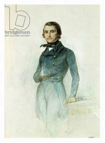 Постер Jean Joseph Louis Blanc 1835 с типом исполнения На холсте в раме в багетной раме 221-03