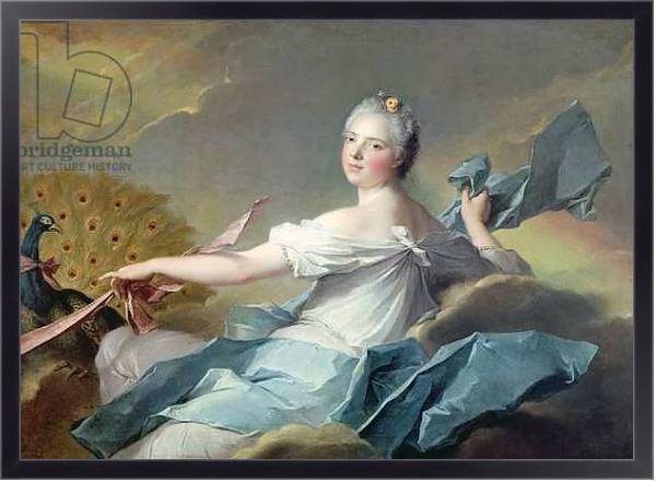 Постер Adelaide de France, as the element of Air, 1750-1 с типом исполнения На холсте в раме в багетной раме 221-01