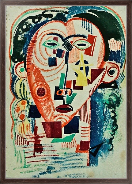 Постер Litoral Head с типом исполнения На холсте в раме в багетной раме 221-02