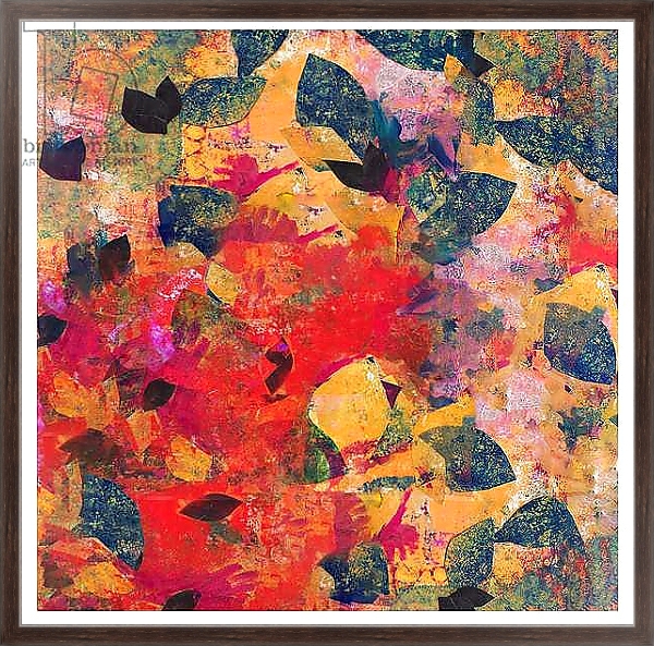 Постер Fallen Leaves, 2017, с типом исполнения На холсте в раме в багетной раме 221-02