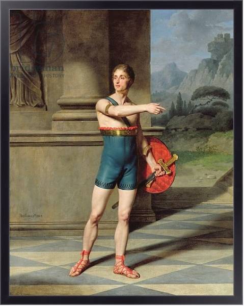 Постер Portrait of Nicolas Baptiste in the role of Horace с типом исполнения На холсте в раме в багетной раме 221-01