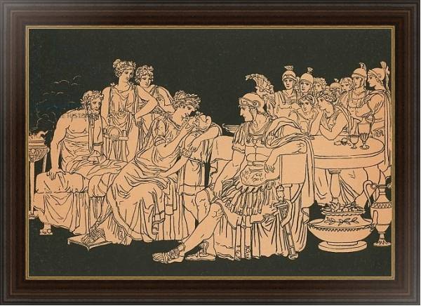 Постер Dido and the False Ascanius с типом исполнения На холсте в раме в багетной раме 1.023.151