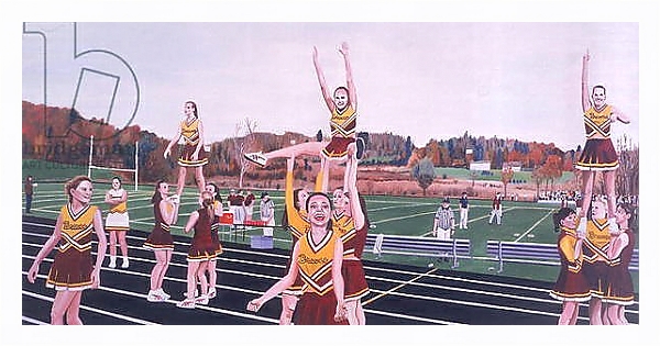 Постер Fulton-Fonda Braves, 2003 с типом исполнения На холсте в раме в багетной раме 221-03