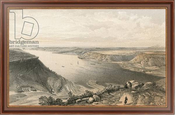 Постер The north side of the harbour of Sebastopol from the top of the harbour, 22 June 1855 с типом исполнения На холсте в раме в багетной раме 35-M719P-83