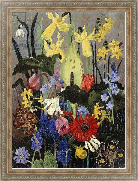 Постер Spring Flowers, 1931 с типом исполнения На холсте в раме в багетной раме 484.M48.310