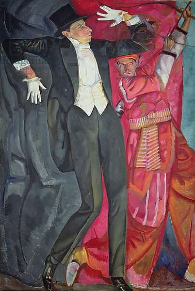 Постер Portrait of the Producer Vsevolod Emilievich Meyerhold 1916 с типом исполнения На холсте без рамы