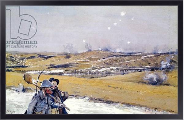 Постер Verdun, 1916 с типом исполнения На холсте в раме в багетной раме 221-01