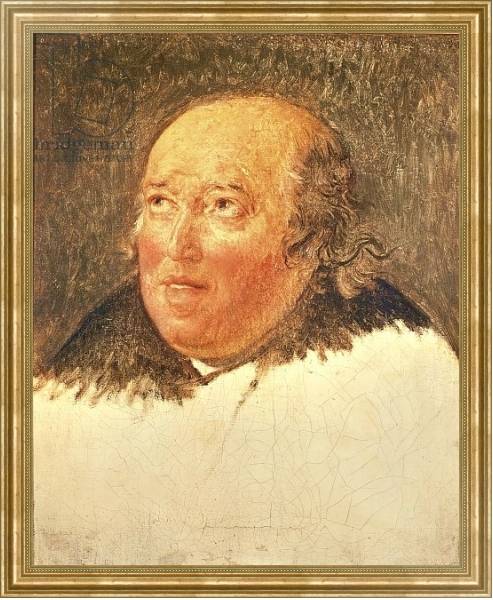 Постер Portrait of Michel Gerard с типом исполнения На холсте в раме в багетной раме NA033.1.051