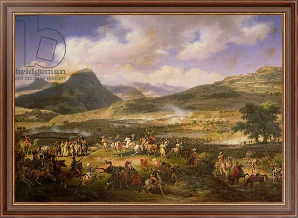 Постер Battle of Mount Thabor, 16th April 1799, 1808 2 с типом исполнения На холсте в раме в багетной раме 35-M719P-83