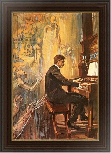 Постер Albert Schweitzer was an exceptionally fine organist с типом исполнения На холсте в раме в багетной раме 1.023.151