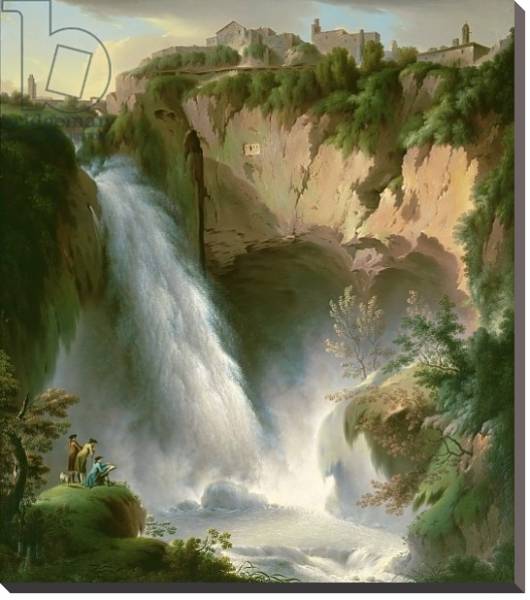 Постер The Falls of Tivoli 3 с типом исполнения На холсте без рамы