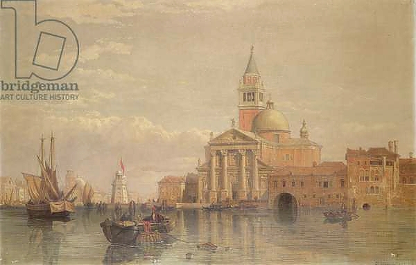 Постер San Giorgio Maggiore, Venice с типом исполнения На холсте без рамы