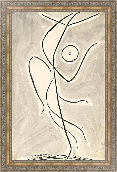 Постер Dance Abstraction; Isadora Duncan с типом исполнения На холсте в раме в багетной раме 484.M48.310
